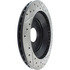 127.62040R by CENTRIC - Slotted Drilled Rotor