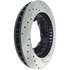 127.62042R by CENTRIC - Slotted Drilled Rotor