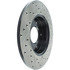 127.62045R by CENTRIC - Slotted Drilled Rotor