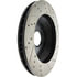 Centric 127.62047CR Disc Brake Rotor Sportstop Cryo Drilled & Slotted Rotor, Right