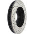 Centric 127.62057CR Disc Brake Rotor Sportstop Cryo Drilled & Slotted Rotor, Right