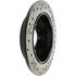 127.62097R by CENTRIC - Slotted Drilled Rotor