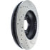 Centric 127.62098CR Disc Brake Rotor Sportstop Cryo Drilled & Slotted Rotor, Right