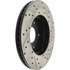 127.62104R by CENTRIC - Slotted Drilled Rotor