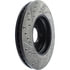 Centric 127.62072CL Disc Brake Rotor Sportstop Cryo Drilled & Slotted Rotor, Left
