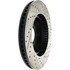 Centric 127.62068R Disc Brake Rotor Slotted Drilled Rotor
