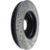 Centric 127.62072R Disc Brake Rotor Slotted Drilled Rotor