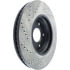 Centric 127.62078CL Disc Brake Rotor Sportstop Cryo Drilled & Slotted Rotor, Left