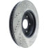 Centric 127.62078CR Disc Brake Rotor Sportstop Cryo Drilled & Slotted Rotor, Right