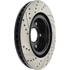 Centric 127.62114CL Disc Brake Rotor Sportstop Cryo Drilled & Slotted Rotor, Left