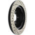 127.62117R by CENTRIC - Slotted Drilled Rotor