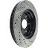 127.62127R by CENTRIC - Slotted Drilled Rotor