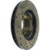 127.63003R by CENTRIC - Slotted Drilled Rotor