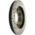 127.63006L by CENTRIC - Slotted Drilled Rotor