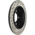 127.63035L by CENTRIC - Slotted Drilled Rotor