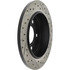 127.63035R by CENTRIC - Slotted Drilled Rotor