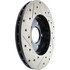 127.63041L by CENTRIC - Slotted Drilled Rotor