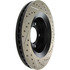 127.63048R by CENTRIC - Slotted Drilled Rotor