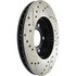 127.63050L by CENTRIC - Slotted Drilled Rotor