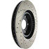 127.63052R by CENTRIC - Slotted Drilled Rotor