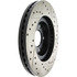 127.63053R by CENTRIC - Slotted Drilled Rotor