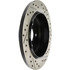 127.63054R by CENTRIC - Slotted Drilled Rotor