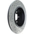 Centric 127.63060CR Disc Brake Rotor Sportstop Cryo Drilled & Slotted Rotor, Right