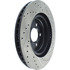 127.63061R by CENTRIC - Slotted Drilled Rotor