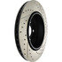 127.63062R by CENTRIC - Slotted Drilled Rotor
