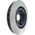 127.63063R by CENTRIC - Slotted Drilled Rotor