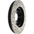 127.63068R by CENTRIC - Slotted Drilled Rotor