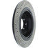 Centric 127.63069CL Disc Brake Rotor Sportstop Cryo Drilled & Slotted Rotor, Left