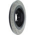 Centric 127.63069CR Disc Brake Rotor Sportstop Cryo Drilled & Slotted Rotor, Right