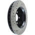 127.63071L by CENTRIC - Slotted Drilled Rotor