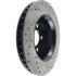 127.63071R by CENTRIC - Slotted Drilled Rotor