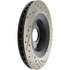 127.63072R by CENTRIC - Slotted Drilled Rotor