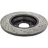 Centric 127.33076R Disc Brake Rotor Slotted Drilled Rotor