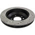 127.33078L by CENTRIC - Slotted Drilled Rotor