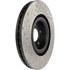 127.33087L by CENTRIC - Slotted Drilled Rotor