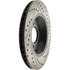 127.33088R by CENTRIC - Slotted Drilled Rotor