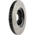 127.33096L by CENTRIC - Slotted Drilled Rotor