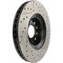 127.33096R by CENTRIC - Slotted Drilled Rotor