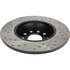 127.33099L by CENTRIC - Slotted Drilled Rotor