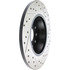 127.33099R by CENTRIC - Slotted Drilled Rotor