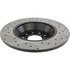 127.33104R by CENTRIC - Slotted Drilled Rotor