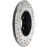 127.33105R by CENTRIC - Slotted Drilled Rotor