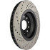 127.33113L by CENTRIC - Slotted Drilled Rotor