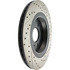 127.33125R by CENTRIC - Slotted Drilled Rotor