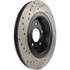 127.33125L by CENTRIC - Slotted Drilled Rotor