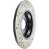 127.33127CR by CENTRIC - Sportstop Cryo Drilled & Slotted Rotor, Right